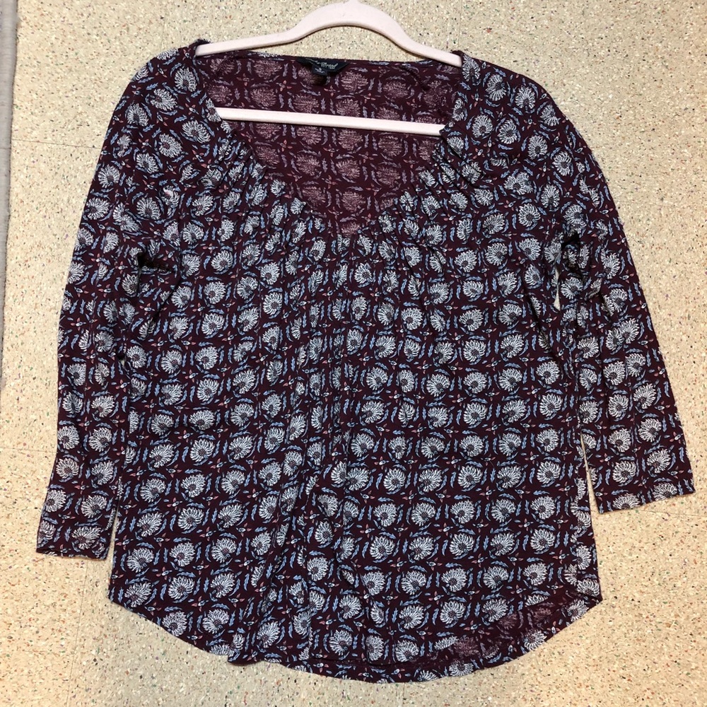 Lucky Brand Flowy Floral Top ⭐️